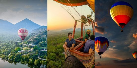 Hot Air Balloon Dambulla Sigiriya Sri lanka